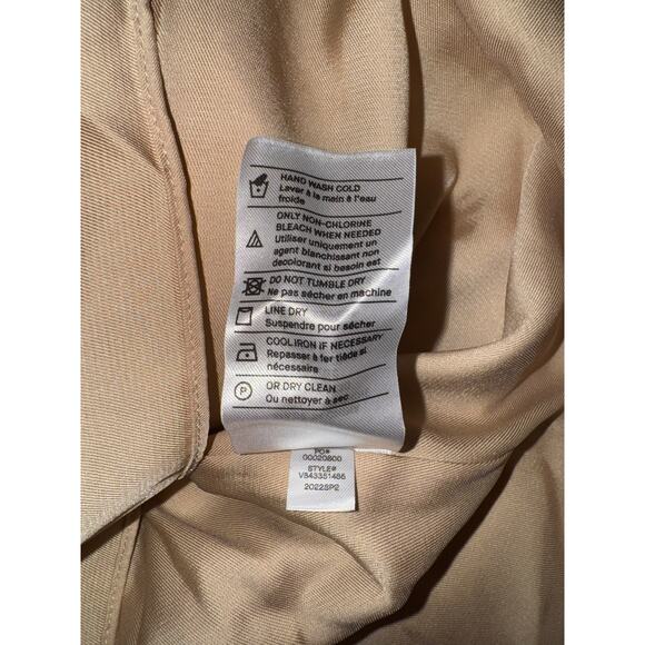 VINCE Cutout Slub Cotton‎ Midi Dress in White  size Small - Picture 8 of 9